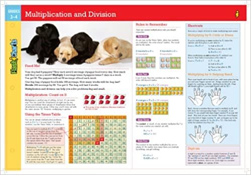 Multiplication and Division, Grades 3-4 (Flashcharts)