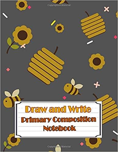 Draw and Write Primary Composition Notebook: Creative Story Book Drawing Journal And Half Page Dashed Line, 107 Sheets Size 8.5 X 11 Inches