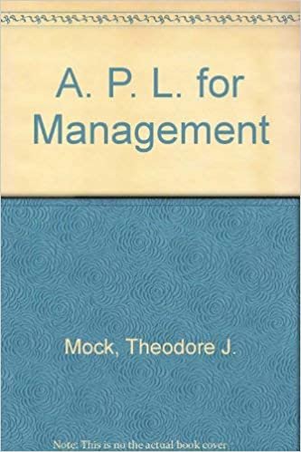 A. P. L. for Management