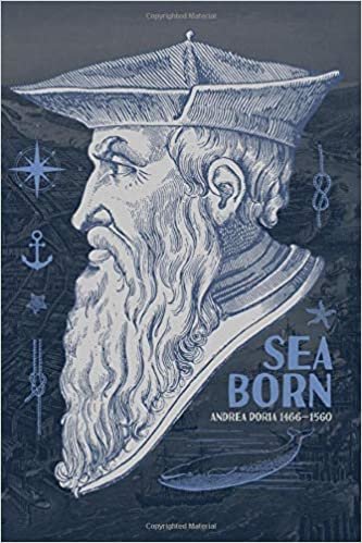 Sea Born #3: Vintage Nautical Journal Notebook to write in 6x9" - 150 lined pages