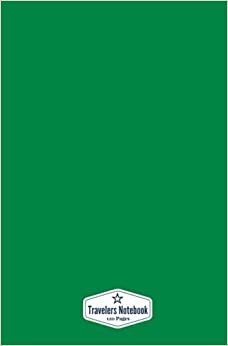 Travelers Notebook: Forest Green, 120 Pages, Blank Page Notebook (5.25 x 8 inches) (Sketch Book) indir