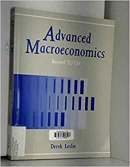 Advanced MacRoeconomics: Beyond Is/Lm