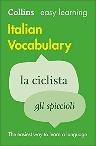 Easy Learning Italian Vocabulary (Collins Easy Learning Italian) (Italian and English Edition) indir