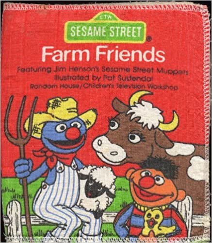 SESAME ST FARM FRIENDS (Cuddle Cloth) indir