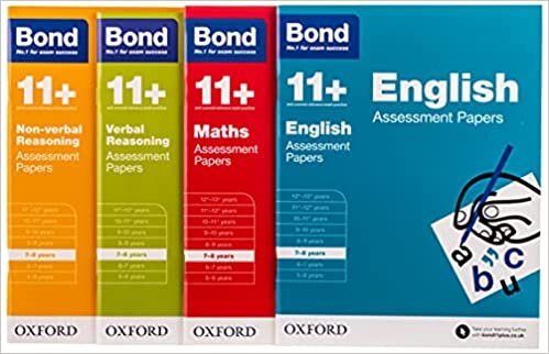 Bond 11+: English, Maths, Non-verbal Reasoning, Verbal Reasoning: Assessment Papers: 7-8 years Bundle indir