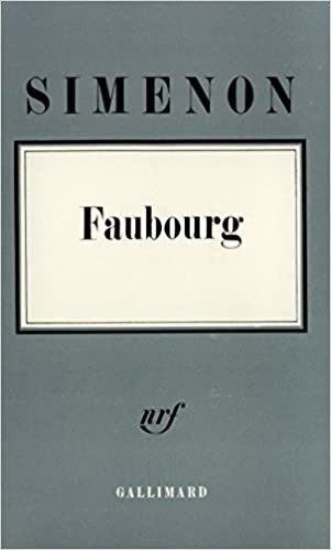 FAUBOURG (HORS SERIE LITTERATURE)