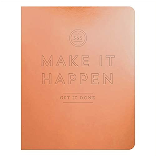 Galison: Make It Happen Copper Deluxe Pocket Undated Planner (Planner/Calendar) indir