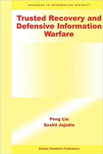 Trusted Recovery and Defensive Information Warfare (Advances in Information Security (4), Band 4)