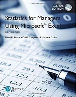 Statistics for Managers Using Microsoft Excel, Global Edition