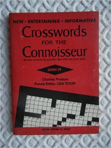 Crosswords for Connoisseurs 29