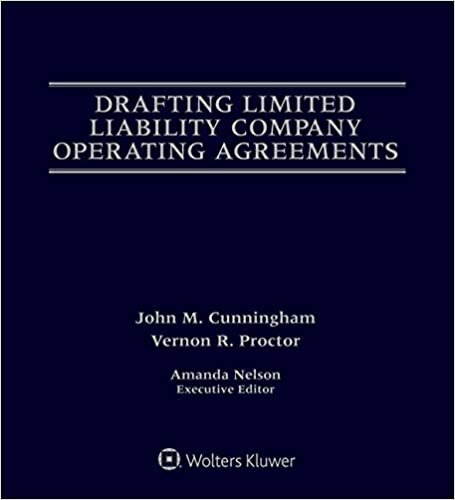 Drafting Llc Operating Agreements