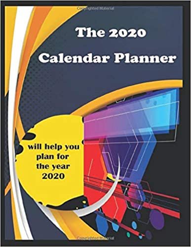 2020 Planner: The 2020 Planner for 365 days and weeks ,Appointment Book,Planning Notebook Large Print 8,5" x11" ,Daily and Hourly Schedule calendar indir