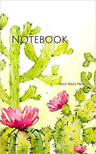 Notebook: Cactus flower thorns garden beauty plant indir