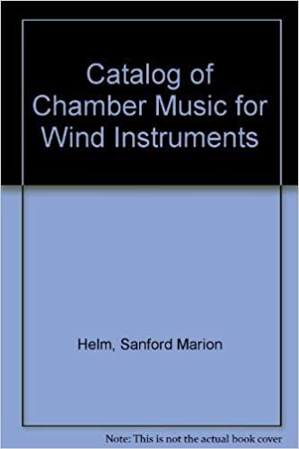 Catalog Of Chamber Music For Wind Instruments