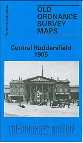 Central Huddersfield 1905: Yorkshire Sheet 246.15 (Old O.S. Maps of Yorkshire)