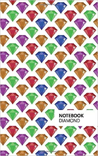 Diamond Notebook: (Rainbow Light Edition) Fun notebook 96 ruled/lined pages (5x8 inches / 12.7x20.3cm / Junior Legal Pad / Nearly A5)