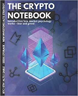 The Crypto Notebook | Bitcoin Standard Trading Journal | Portfolio Notebook - Crypto Financial Planner and Crypto Seed Storage | Talking About Trading ... coins | Ethereum | Stable | Linear Notebook |