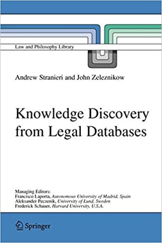 Knowledge Discovery from Legal Databases (Law and Philosophy Library)