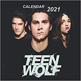 Teen Wolf: 12-Month Wall Calendar, small size 7 x 7 inchs