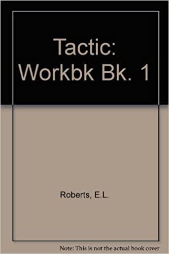Tactic 1: Workbook: Workbk Bk. 1