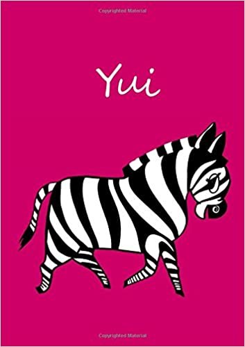 Notebook / Coloring Book / Diary - Yui: DIN A4 format - lined indir