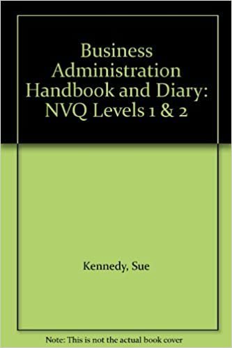 Business Administration Handbook and Diary: NVQ Levels 1 & 2