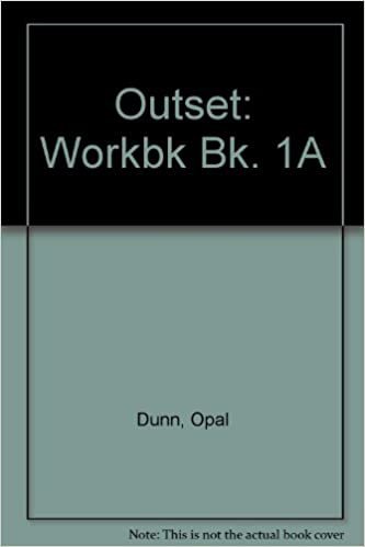 Outset: Workbook 1a: Workbk Bk. 1A