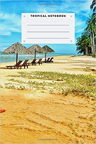 Tropical Notebook: Motivational Notebook, Journal, Diary (110 Pages, Blank, 6 x 9)