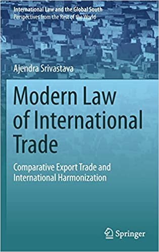 Modern Law of International Trade: Comparative Export Trade and International Harmonization (International Law and the Global South) indir