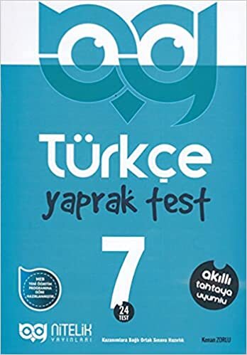 Nitelik Yayınları - 7. Sınıf Türkçe Yaprak Test indir