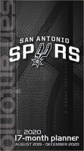 San Antonio Spurs 2020 17-Month Planner