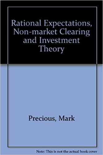 Rational Expectations, Non-Market Clearing, and Investment Theory