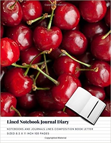 Lined Notebook Journal Diary: Notebooks And Journals Lines Composition Book Letter sized 8.5 x 11 Inch 100 Pages (Volume 9) indir