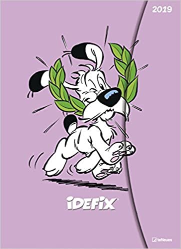 2019 Idefix Diary - teNeues Large Magneto Diary - Character - 16 x 22 cm indir