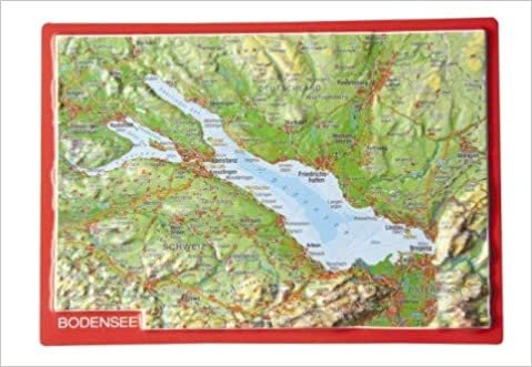 Reliefpostkarte Bodensee indir