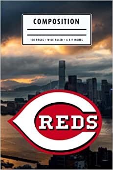 New Year Weekly Timesheet Record Composition : Cincinnati Reds Notebook | Christmas, Thankgiving Gift Ideas | Baseball Notebook #4