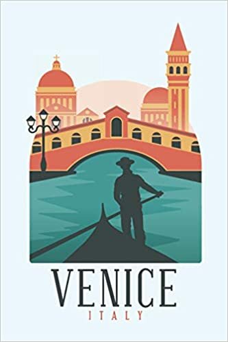 Venice Italy: Graph Paper Notebook, 6x9 Inch, 120 pages