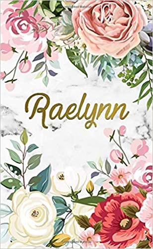 Raelynn: 2020-2021 Nifty 2 Year Monthly Pocket Planner and Organizer with Phone Book, Password Log & Notes | Two-Year (24 Months) Agenda and Calendar ... Floral Personal Name Gift for Girls & Women indir