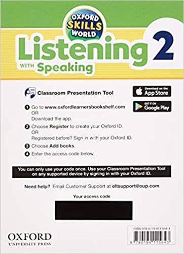 Oxford Skills World: Level 2: Listening with Speaking Classroom Presentation Tool indir