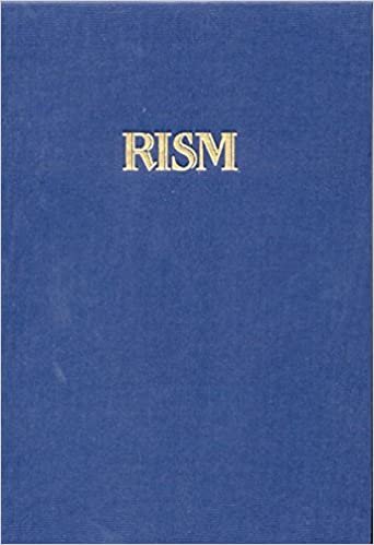 Répertoire International des Sources Musicales (RISM) / Einzeldrucke vor 1800: Haack - Justinus: Serie A /I / BD 4