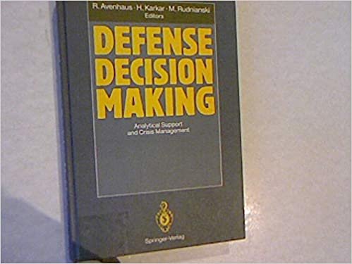 indir   Defense Decision Making: Analytical Support and Crisis Management tamamen