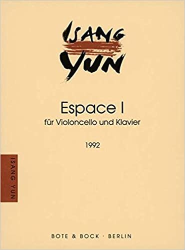 Espace I: Violoncello und Klavier. indir