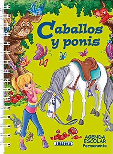 Agenda escolar permanente - Caballos y ponis (Agendas De Caballos Y Ponis)