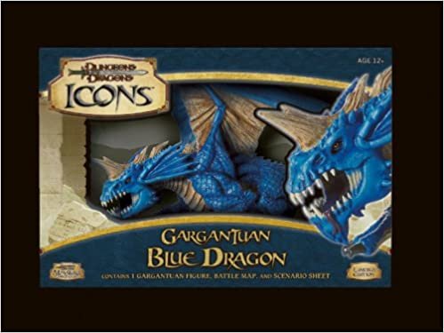 Wizards of the Coast D&d Icons: Gargantuan Blue Dragon