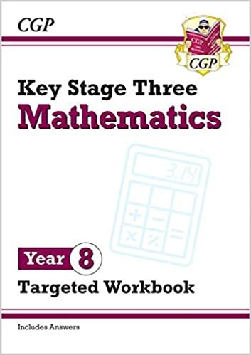 New KS3 Maths Year 8 Targeted Workbook (with answers) (CGP KS3 Maths) indir