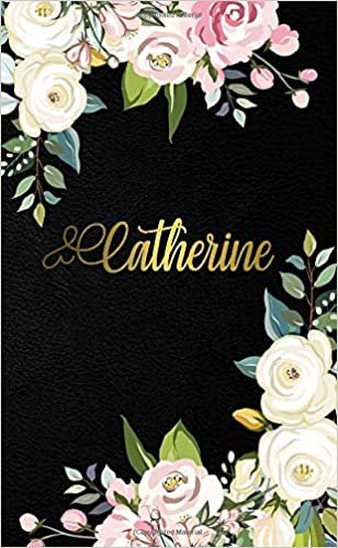 Catherine: Pretty 2020-2021 Two-Year Monthly Pocket Planner & Organizer with Phone Book, Password Log & Notes | 2 Year (24 Months) Agenda & Calendar | ... & Gold Personal Name Gift for Girls & Women