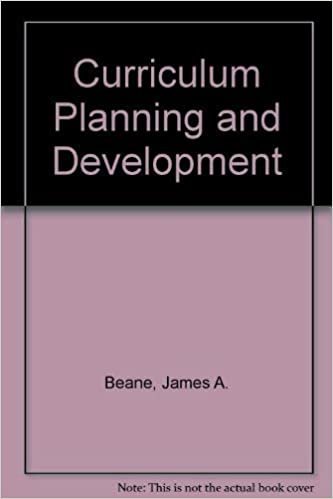 Curriculum Planning and Development