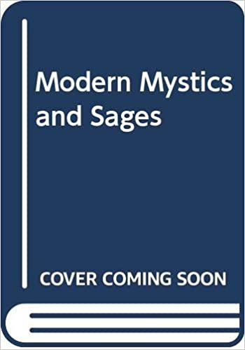 Modern Mystics and Sages