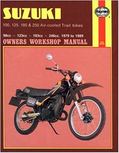 Suzuki 100, 125, 185 & 250 Air-Cooled Trail Bikes (79 - 89) (Owners Workshop Manual) indir