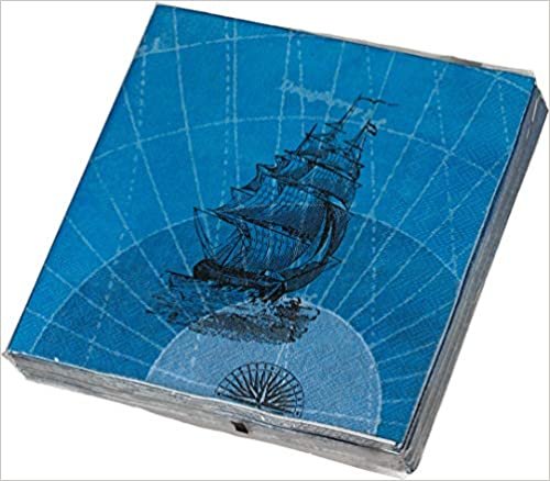 James Cook Papierservietten Motiv The Voyages: 20 Papierservietten 33 x 33 cm indir